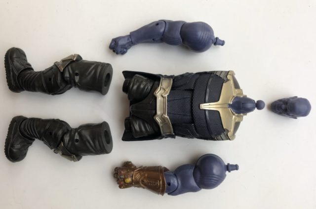 Unassembled Pieces of Infinity War Legends Thanos BAF