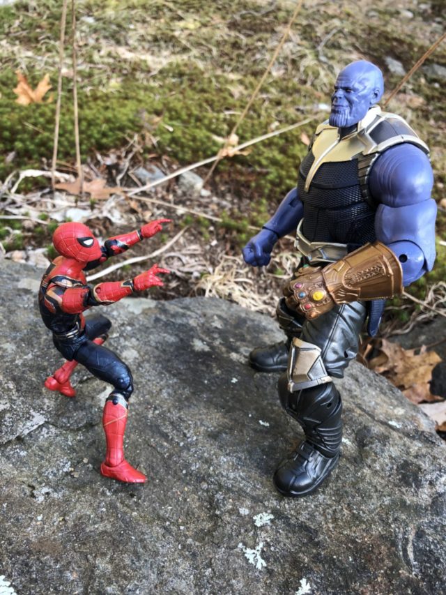 Iron Spider vs. Thanos Marvel Legends Build-A-Figure