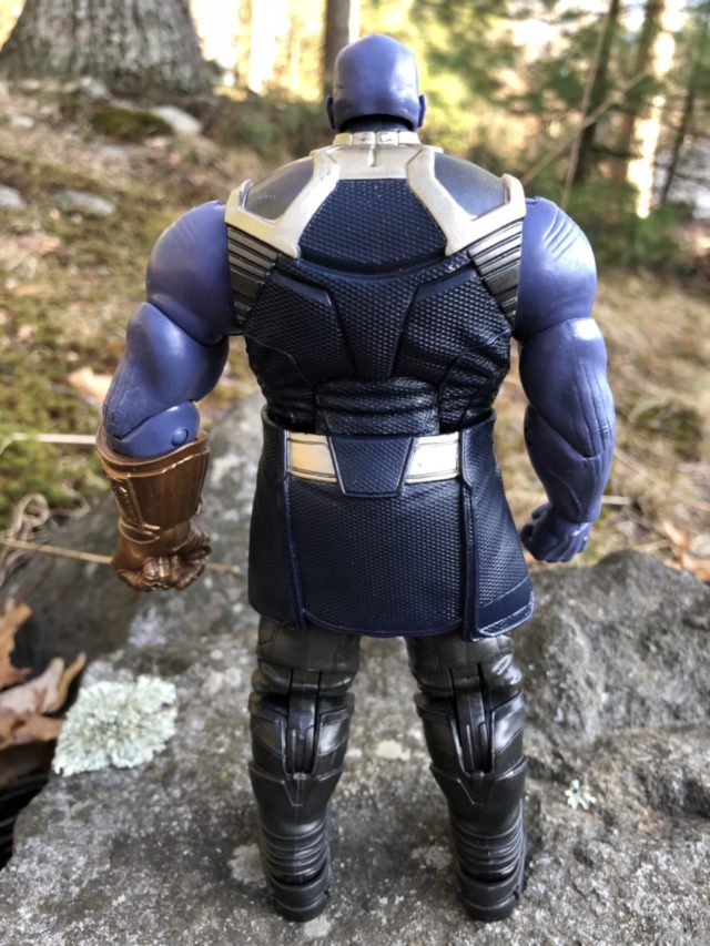 Back of Marvel Legends Avengers Infinity War Thanos Figure
