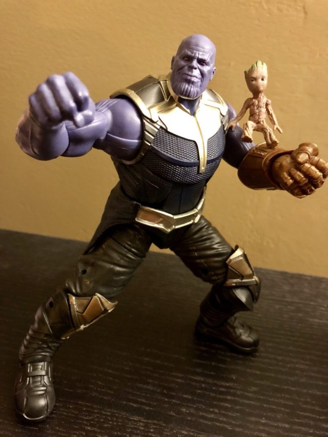 Avengers Infinity War Thanos Marvel Legends Build-A-Figure with Baby Groot