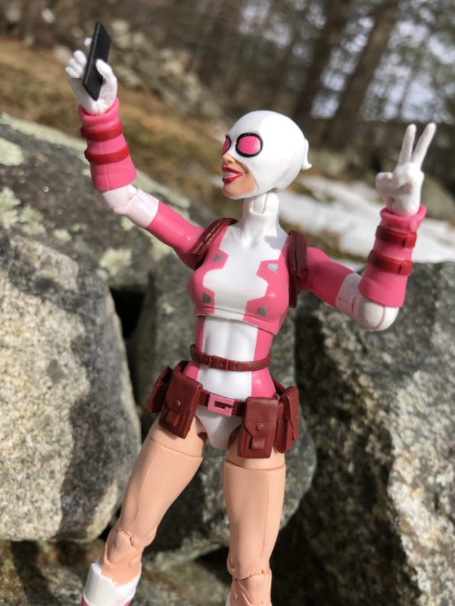 Marvel Legends Gwenpool 6" Figure with iPhone Accessory