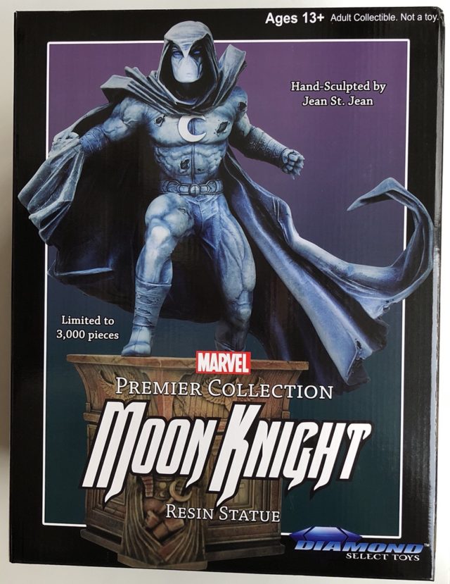 Marvel Premier Collection Moon Knight Statue Box Front