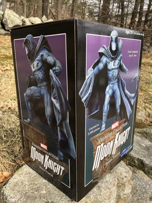 DST Moon Knight Premier Collection Statue Box