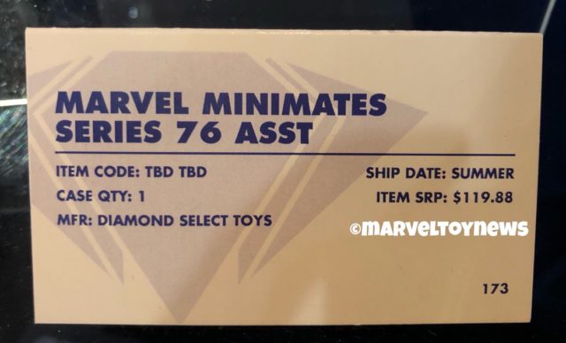 2018 Toy Fair Marvel Minimates Maximum Carnage Series Placard