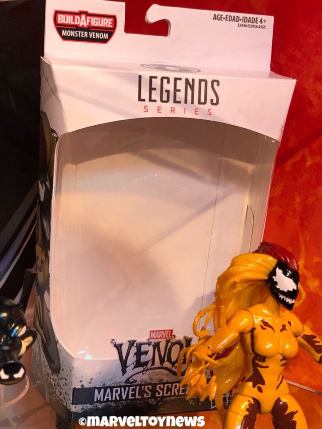 Marvel Legends Monster Venom Series Packaging