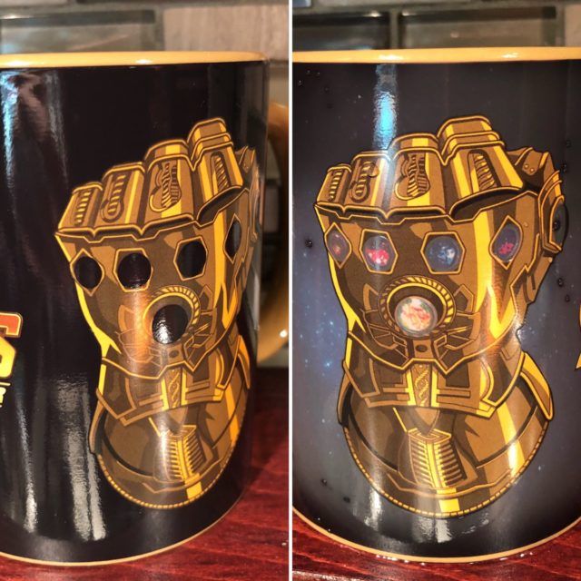 Avengers Infinity War Collector Corps Thanos Mug Heat Change