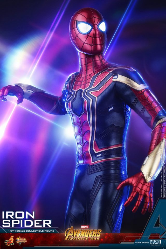 Avengers Infinity War Hot Toys Iron Spider Figure