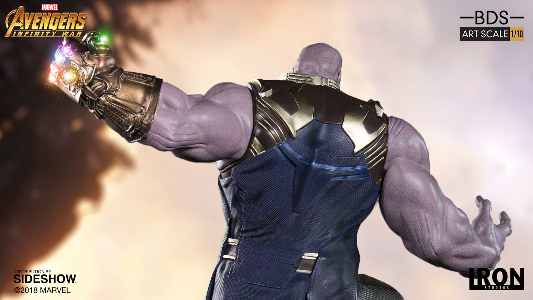 Figurine Iron Studios Thanos Infinity Gaunlet - Marvel