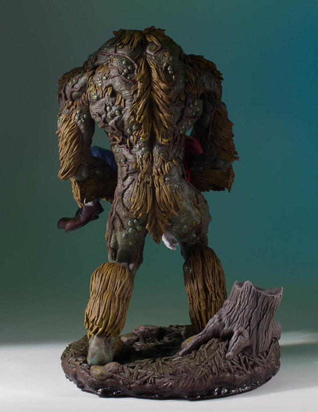 Back of Marvel Collectors Gallery Man-Thing Statue