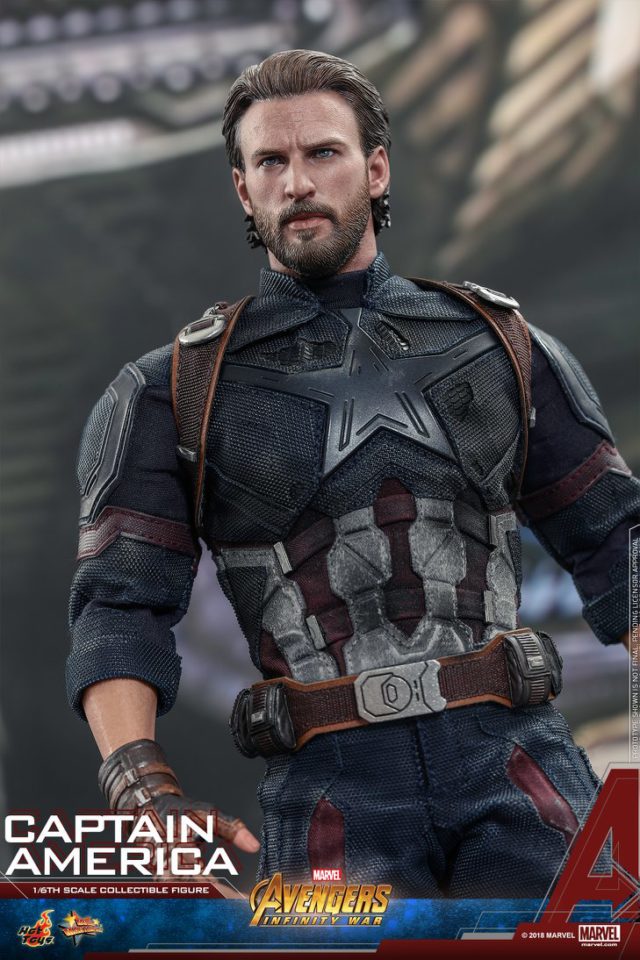 Hot Toys Avengers Infinity War Captain America Chris Evans Figure