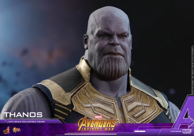 Hot Toys Thanos Infinity War Head Sculpt Close-Up Josh Brolin