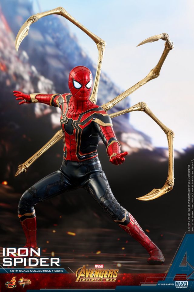 Infinity War Hot Toys Iron Spider Sixth Scale Figure