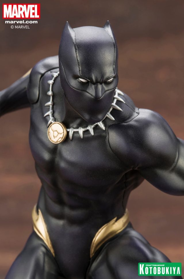 Kotobukiya ARTFX+ Black Panther Statue Close-Up