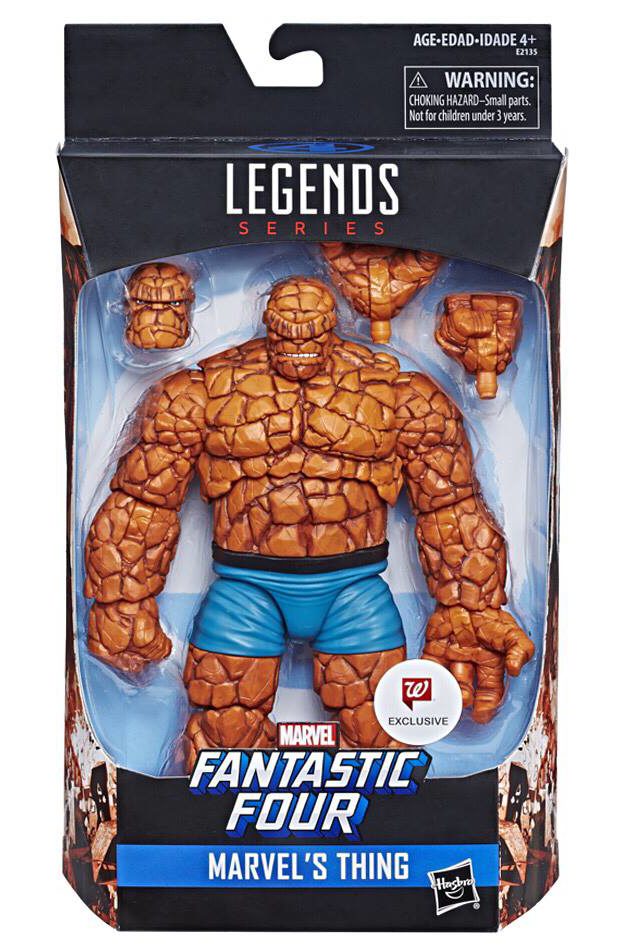 Marvel Legends Thing Packaged Photo Walgreens Exclusive