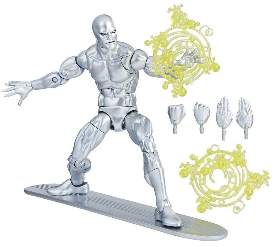 Marvel Legends Thing & Silver Surfer Figures Packaged