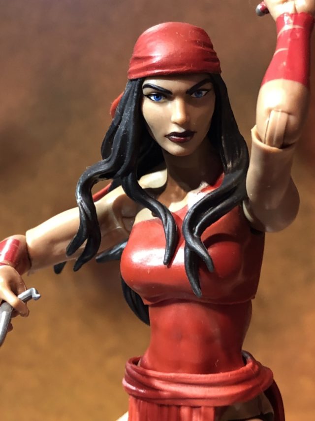 2018 Toy Fair Hasbro Elektra Marvel Legends Figure SPDR Series