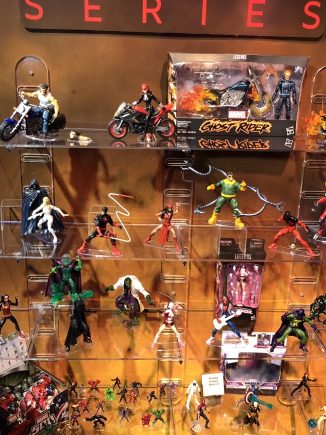 Marvel Legends Spider-Man Display at New York Toy Fair 2018