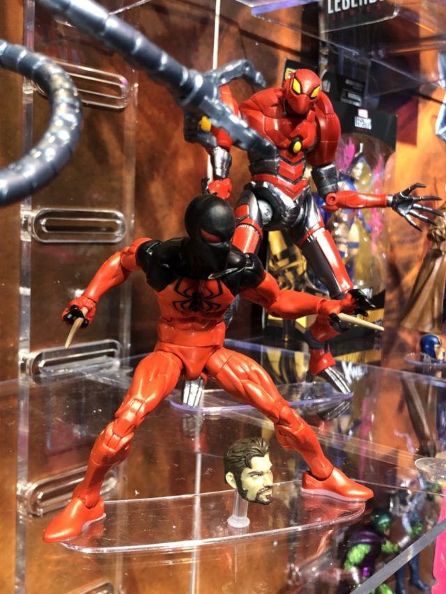 2018 Toy Fair Hasbro Scarlet Spider Marvel Legends Figure