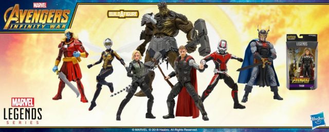 Marvel Legends Infinity War Wave 2 Series Lineup