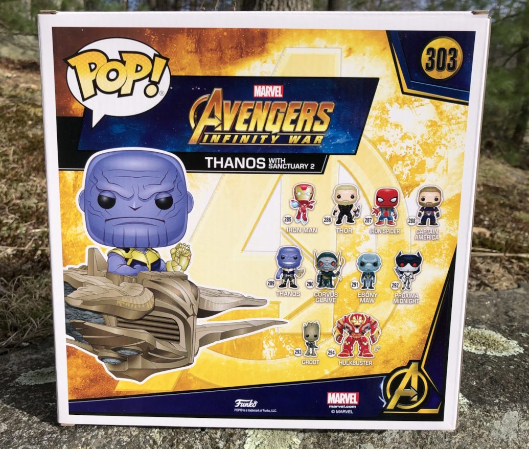 Funko POP Thanos with Sanctuary 2 #303 Avengers Infinity War