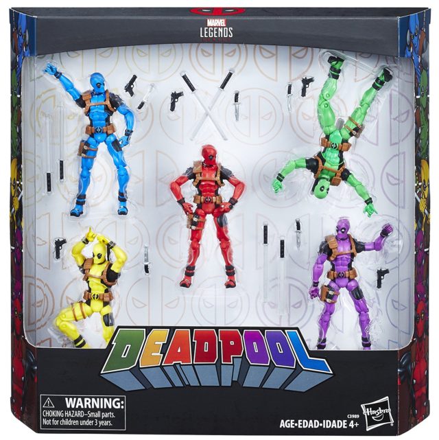 Deadpool Rainbow Squad Marvel Legends Box Set Mercs for Money