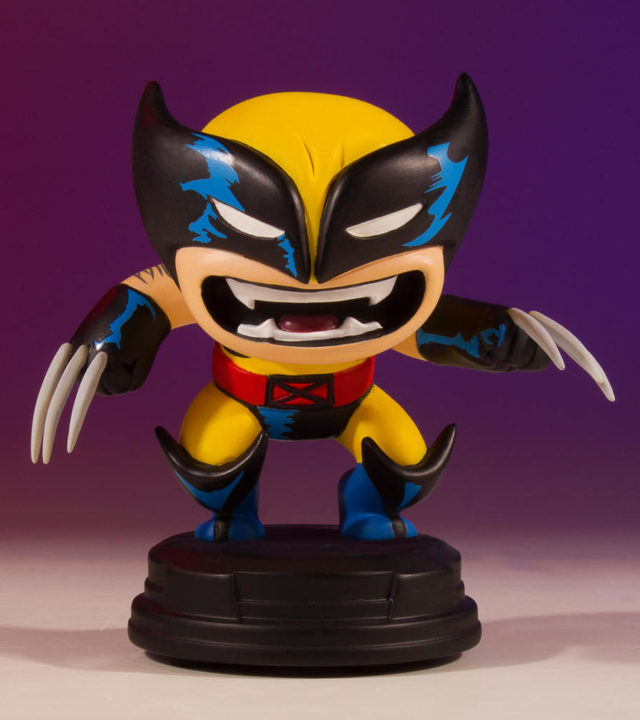 Front of Marvel Animated Wolverine Figure By Gentle Giant Ltd