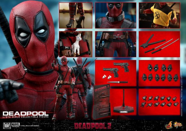 Hot Toys Deadpool 2 Figure and Accessories