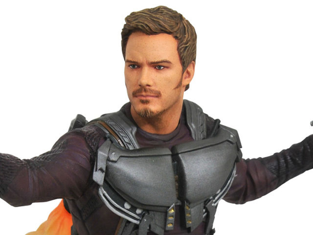 Marvel Gallery Chris Pratt Star-Lord Unmasked PVC Figure