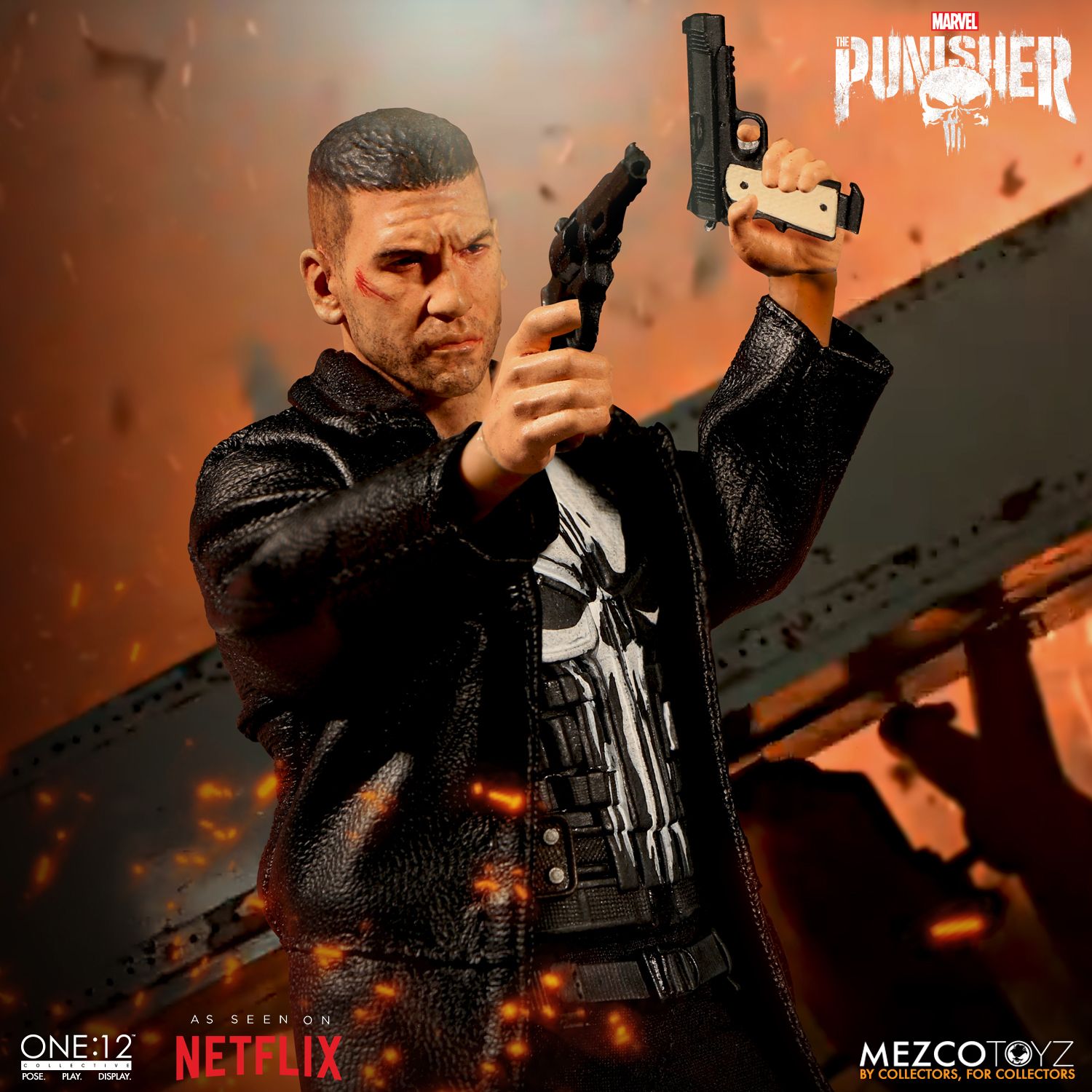 mezco one 12 punisher netflix