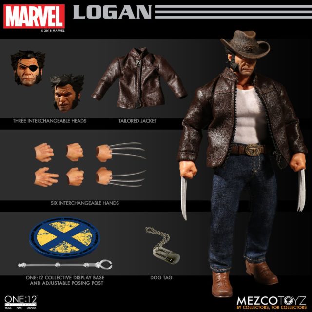 Mezco ONE 12 Collective Logan Figure and Accessories
