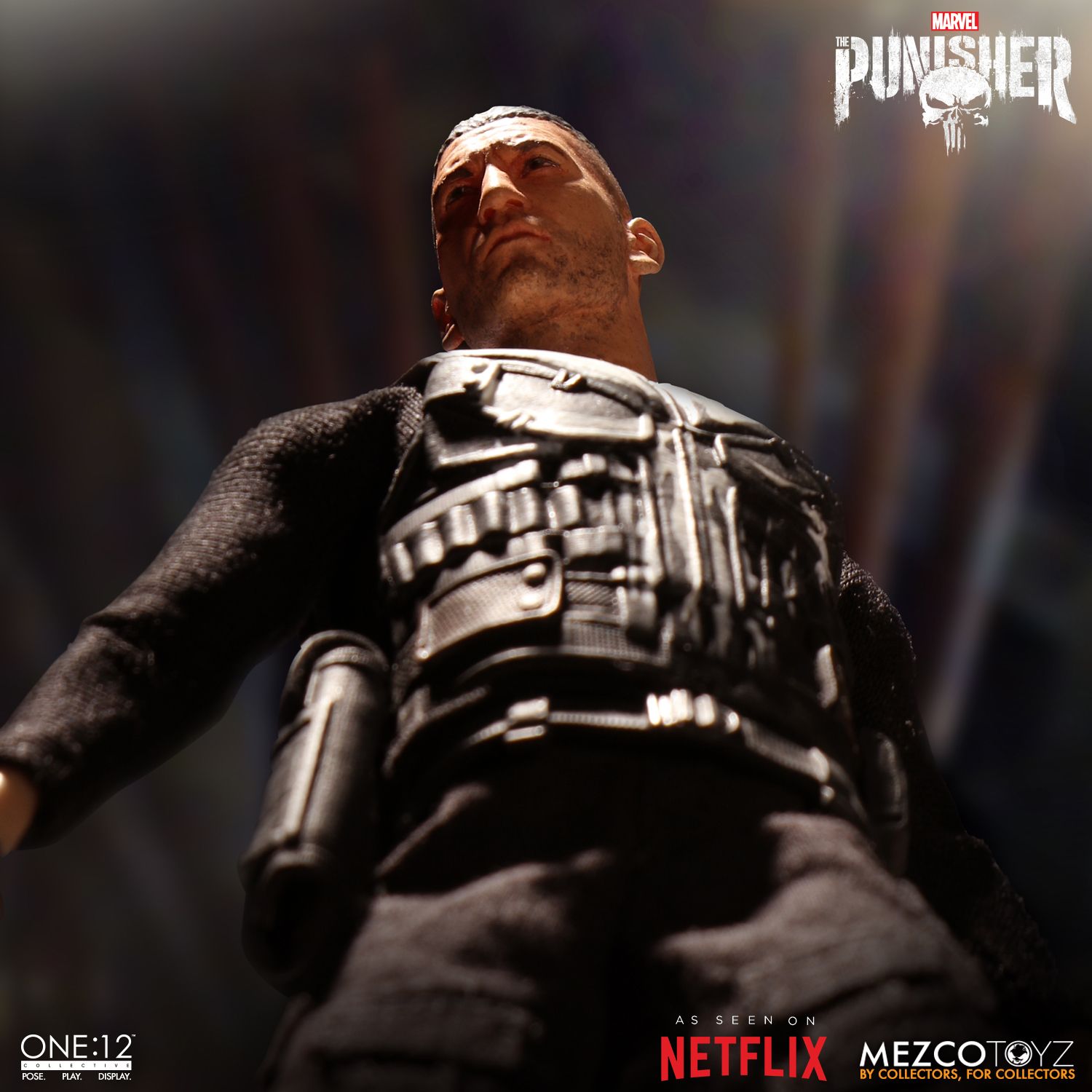 Jon Bernthal Head for Mezco Netflix One:12 Punisher No Figure SH-PNH-MLMZ 