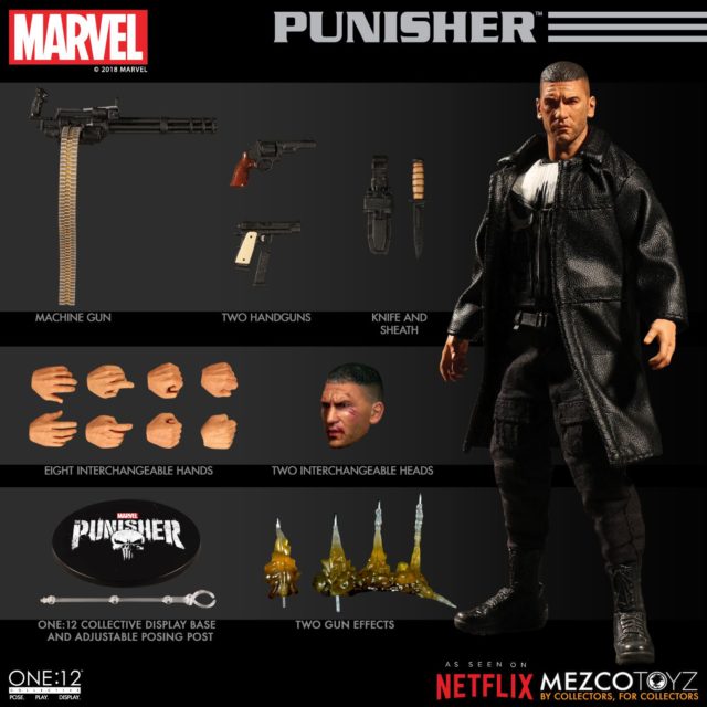 Netflix Punisher ONE 12 Collective Figure and Accessories