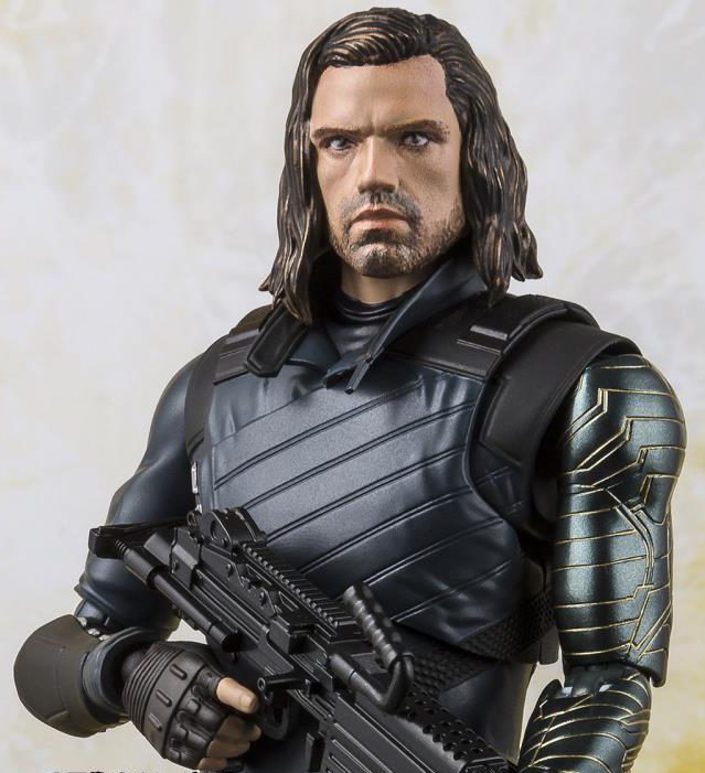 SH Figuarts Winter Soldier Figure Head Sculpt Sebastian Stan