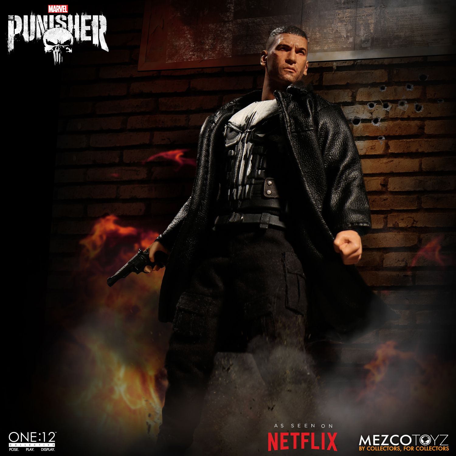 ONE:12 Collective Netflix Punisher Mezco Figure Up for Order