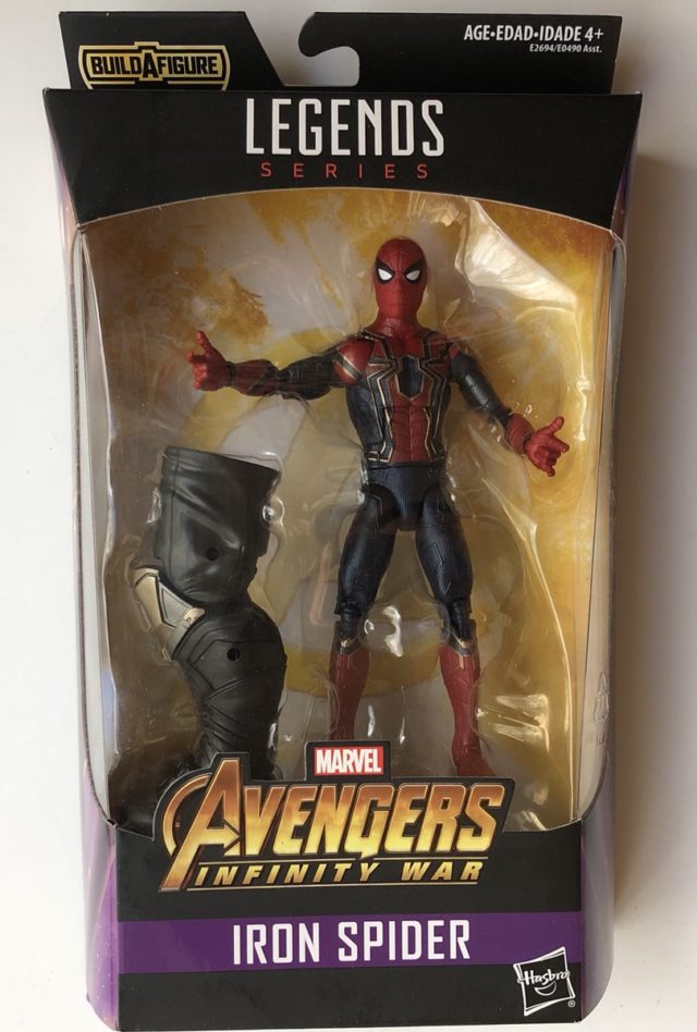 Packaged Iron Spider Marvel Legends Movie Figure