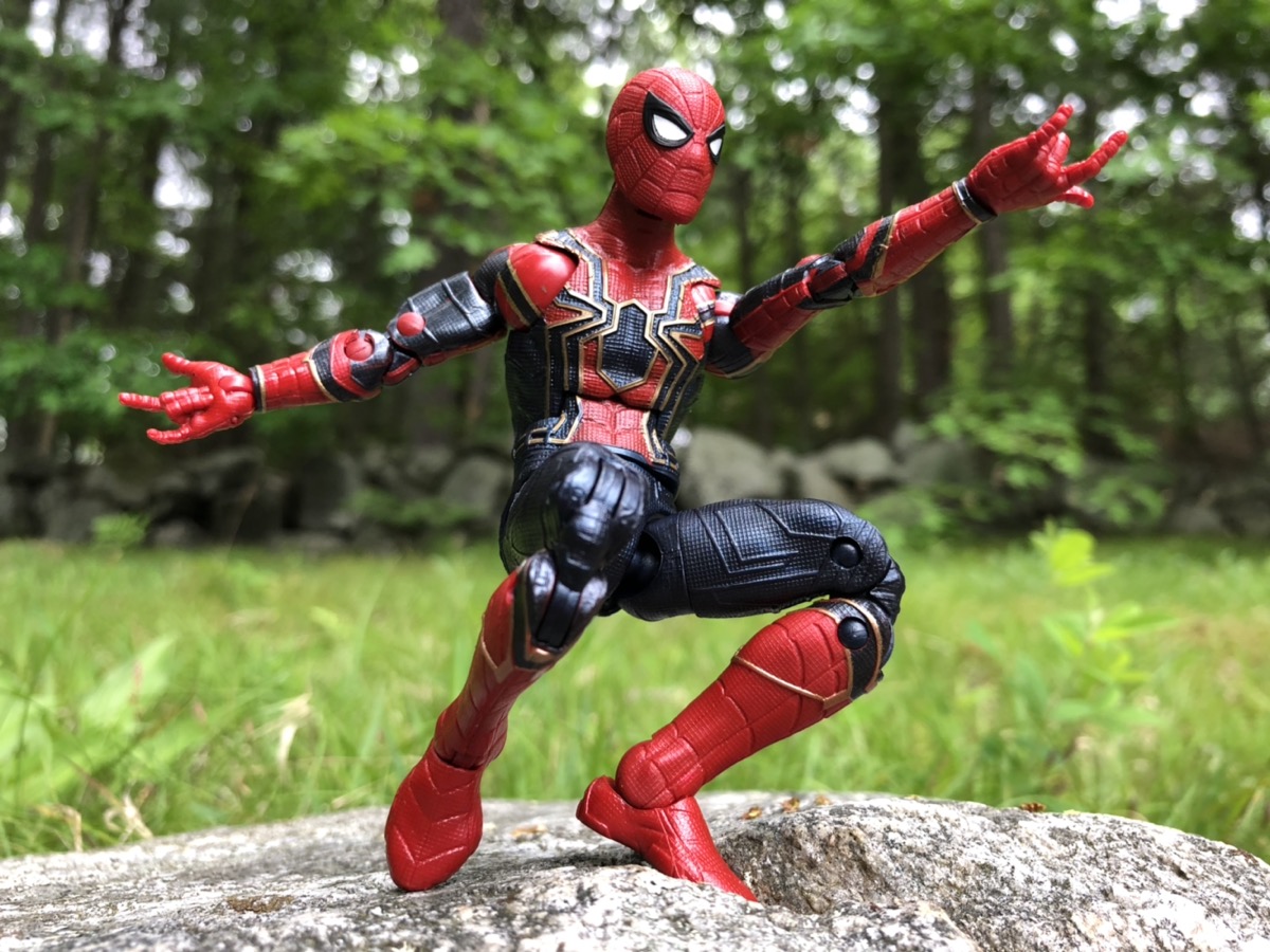 Marvel Legends Avengers Infinity War Iron Spider Spiderman Tom Holland Figure 