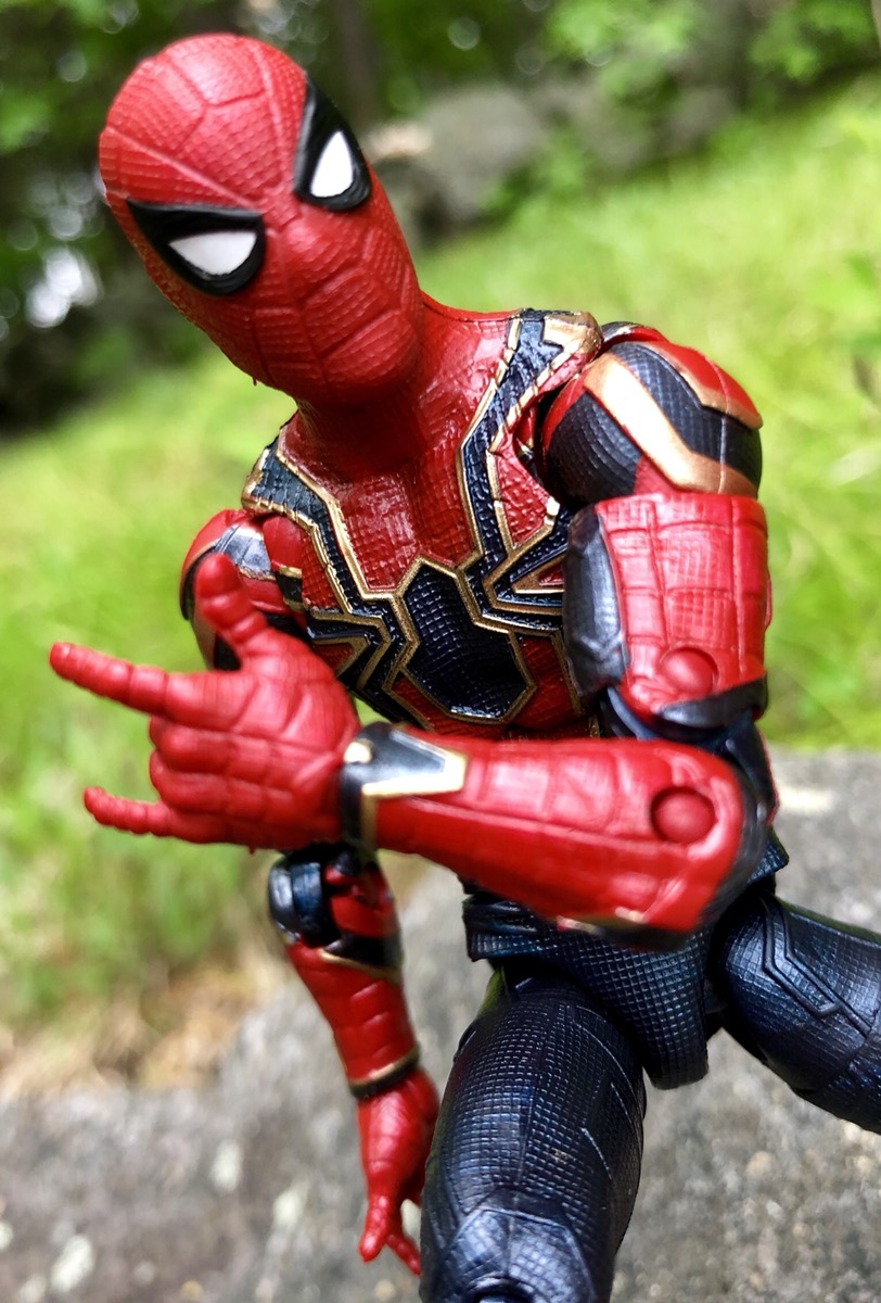 spiderman iron spider toy