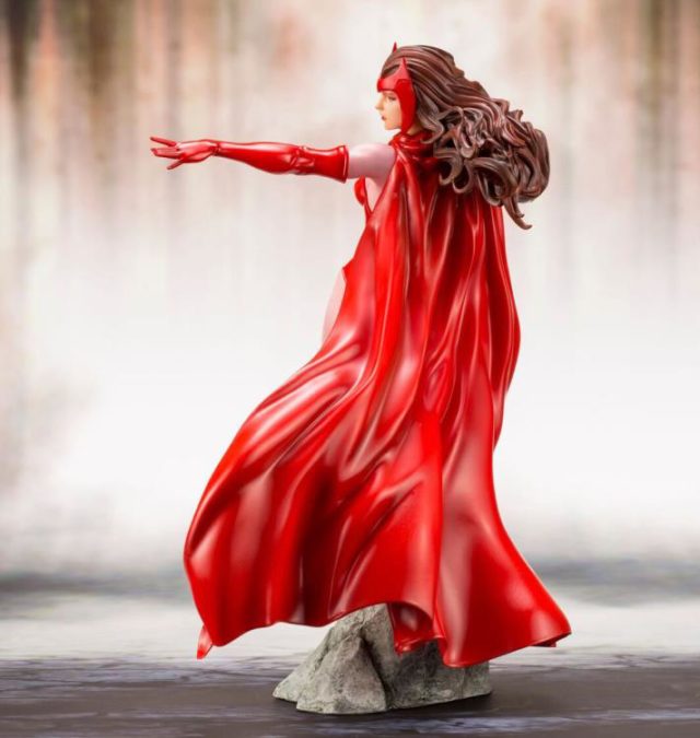 Back of Scarlet Witch Kotobukiya ARTFX+ Statue