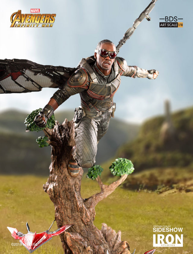 Iron Studios Falcon BDS Statue Avengers Infinity War