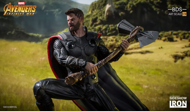 Iron Studios Infinity War Thor Battle Diorama Series Statue