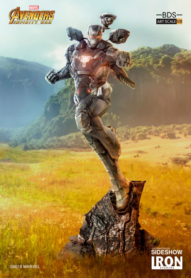 Iron Studios War Machine Infinity War BDS Statue