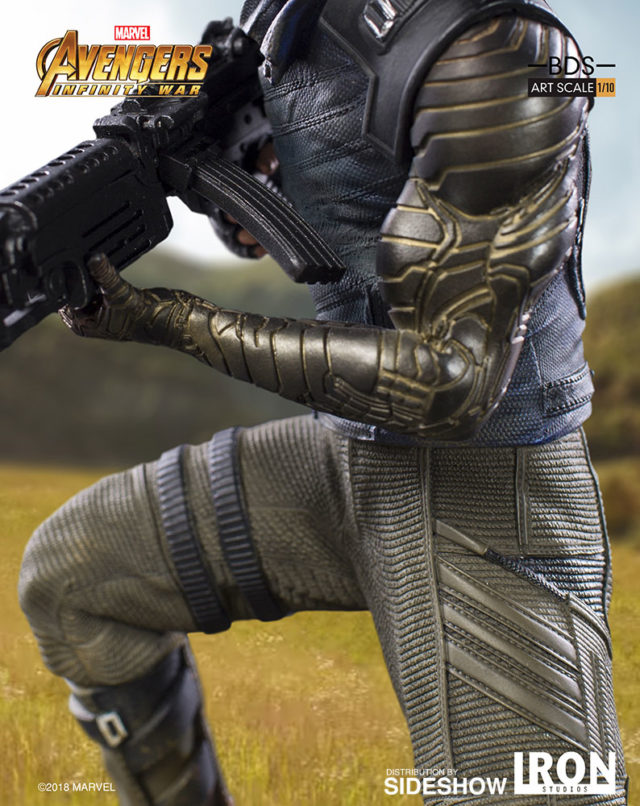 Iron Studios Winter Soldier Bucky Statue Infinity War