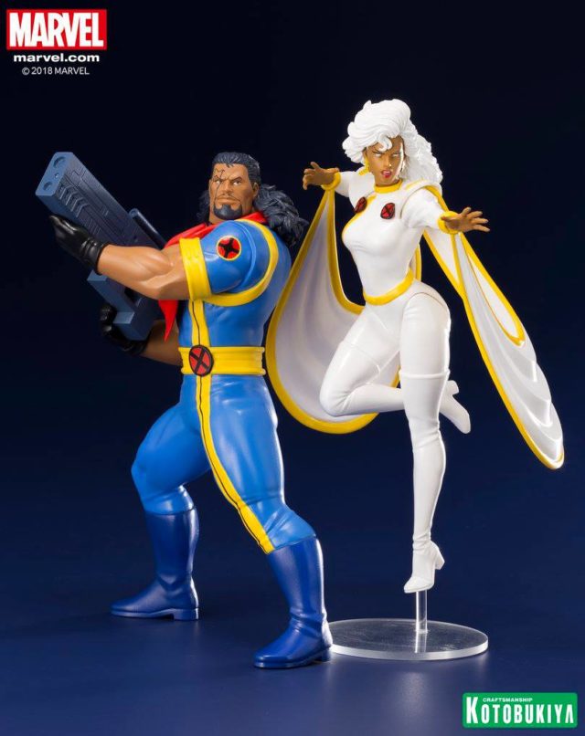 Koto Storm and Bishop X-Men Statues ARTFX+ Figures 1992