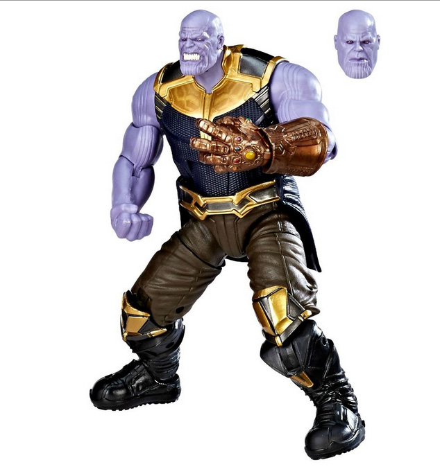 MCU 10th Anniversary Thanos Figure with Alternate Head