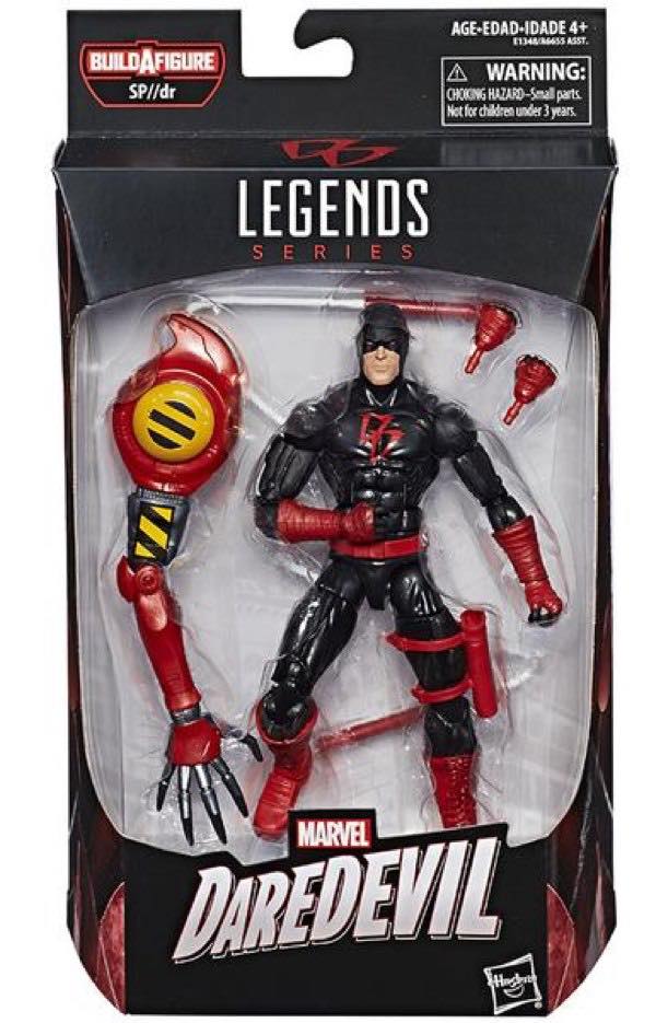 marvel legends daredevil black suit