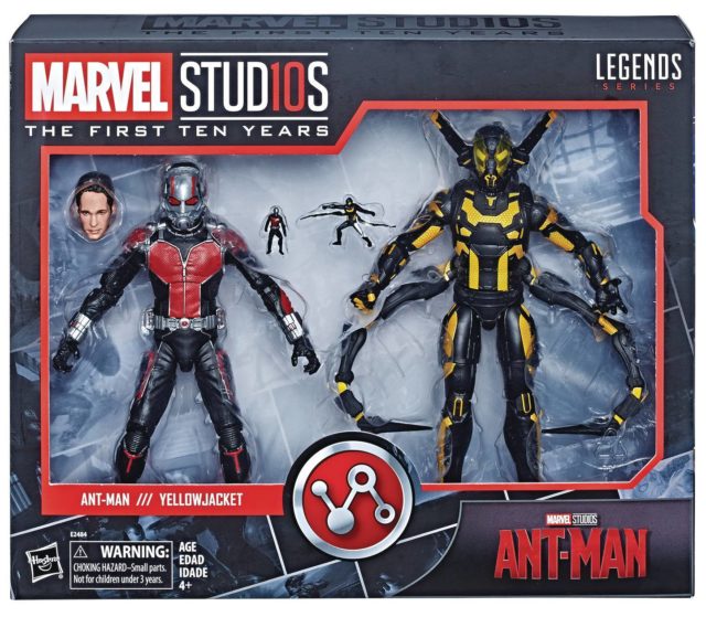 Marvel Legends Ant-Man and Yellowjacket Two Pack 10 Years of Marvel Studios