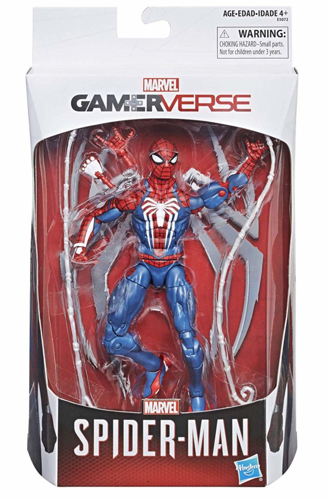 Marvel Legends GamerVerse Spider-Man PS4 Figure Packaged
