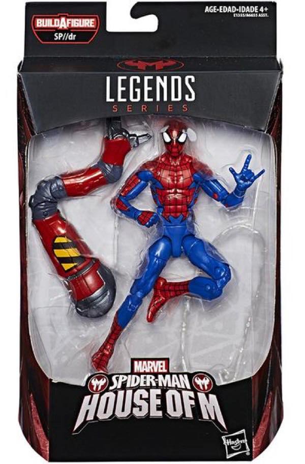 Marvel Legends House of M Spider-Man Figure Packaged