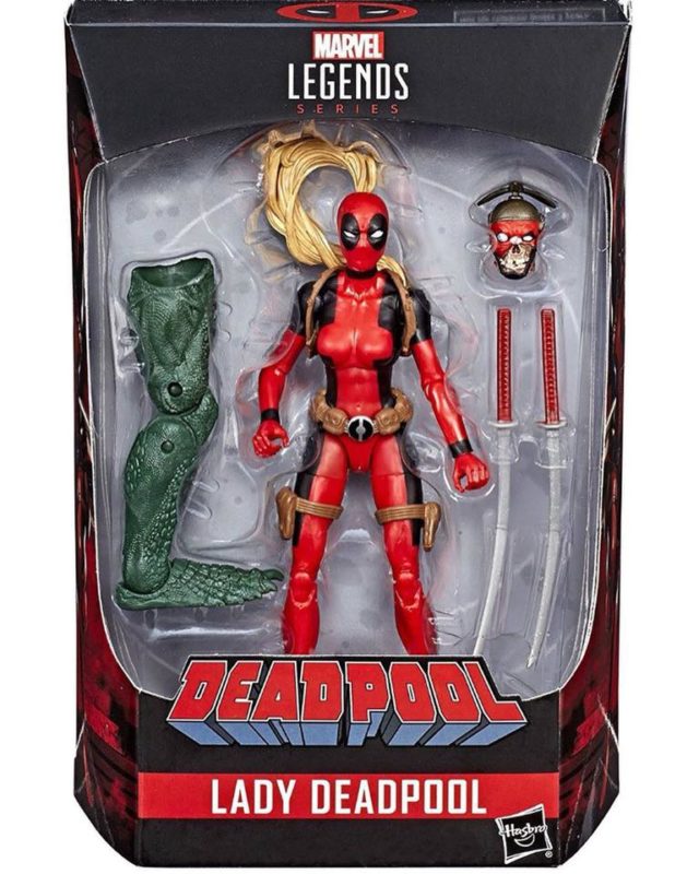 Marvel Legends Lady Deadpool Figure Packaged