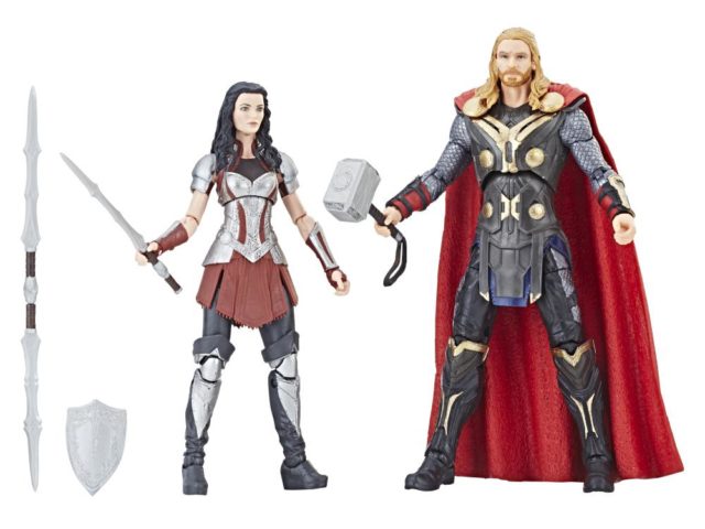 Marvel Legends Lady Sif and Dark World Thor Figures